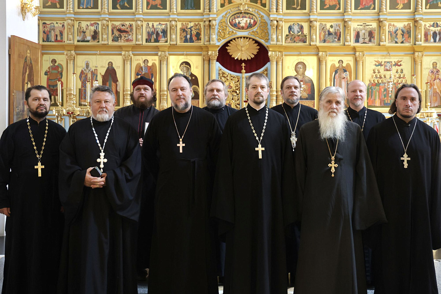 Братское совещание духовенства 1-го Воскресенского благочиннического округа