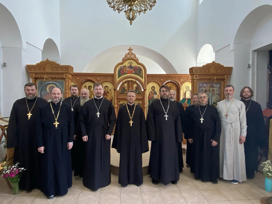 Братское совещание духовенства 1-го Бронницкого благочиния 