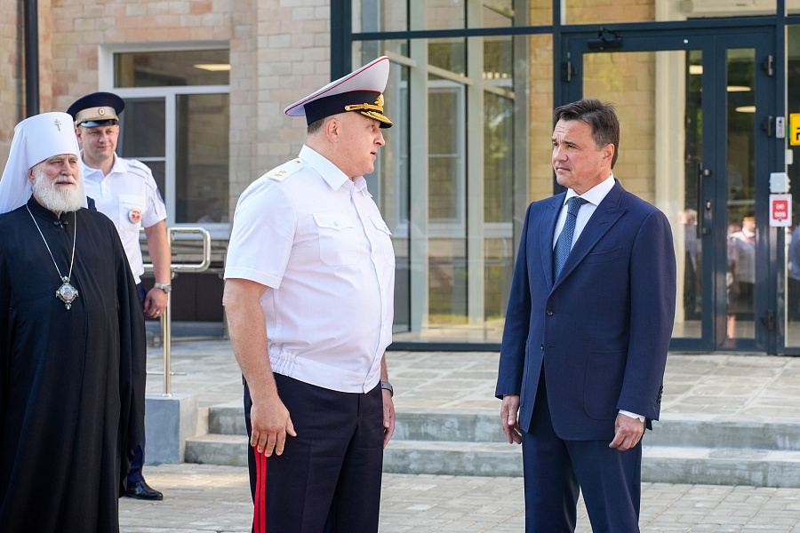 Митрополит Павел принял участие в открытии нового здания Красногорской Госавтоинспекции
