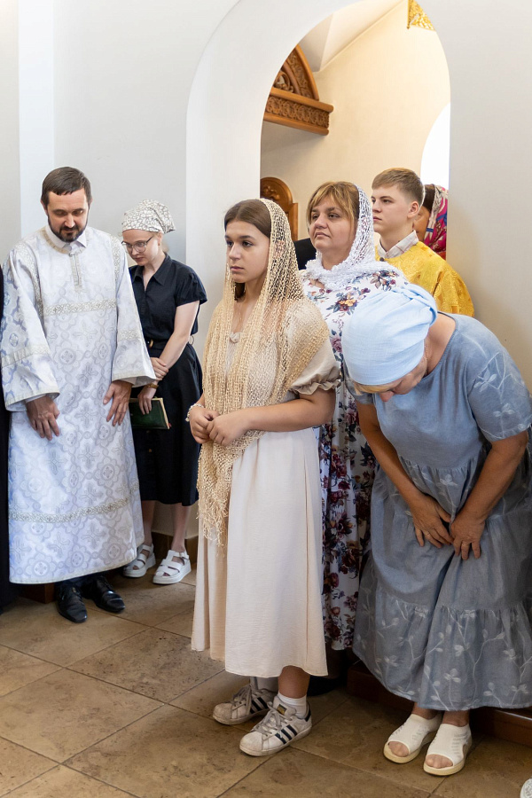 Архипастырское посещение храма святителя Василия Рязанского села Протекино Зарайского городского округа