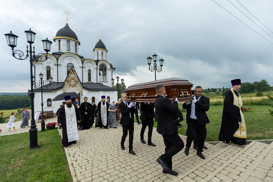 Архипастырское посещение храма святителя Василия Рязанского села Протекино Зарайского городского округа