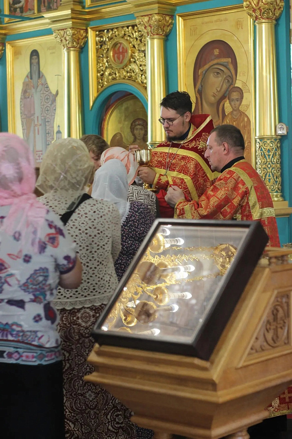 День памяти преподобномученика Ионы (Санкова) в Казанском храме с. Алпатьево