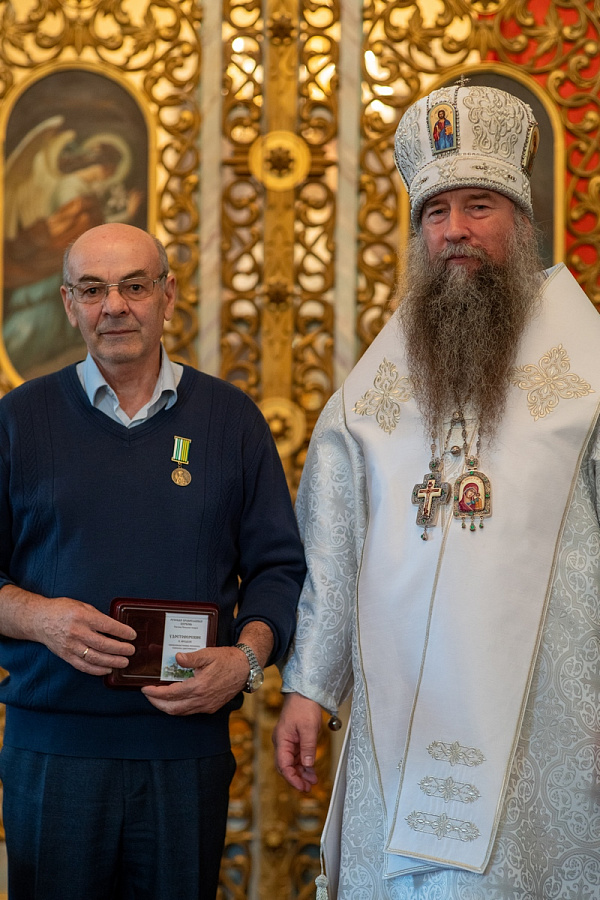Великое освящение Крестовоздвиженского храма села Воздвиженское