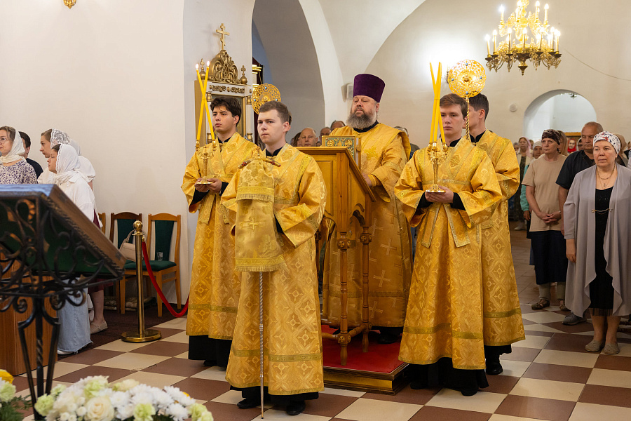 Архипастырское посещение Свято-Троицкого храма (на Репне) города Коломны