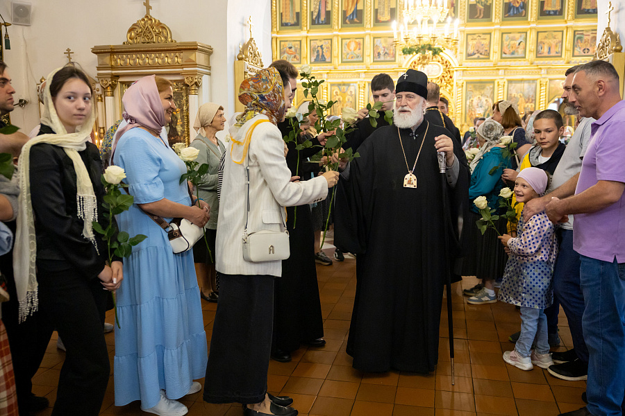 Архипастырское посещение Свято-Троицкого храма (на Репне) города Коломны