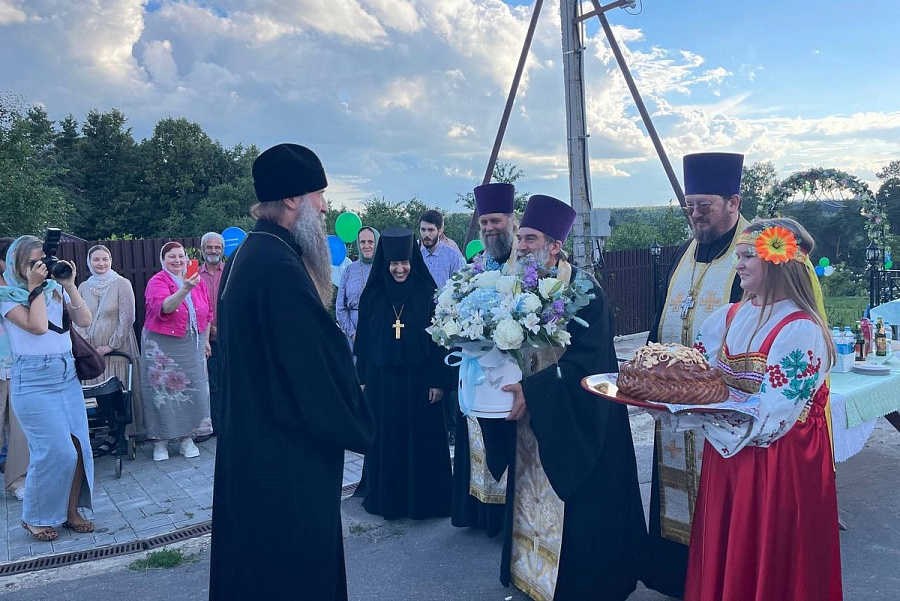 Освящение поляны в честь праведного Артемия Веркольского на приходе Покровского храма села Жестылёво