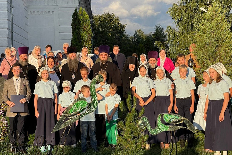 Освящение поляны в честь праведного Артемия Веркольского на приходе Покровского храма села Жестылёво