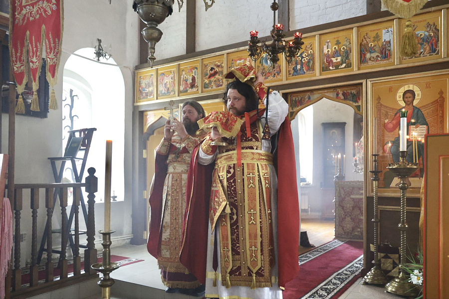 Престольный праздник на приходе Владимирского храма с. Осташово