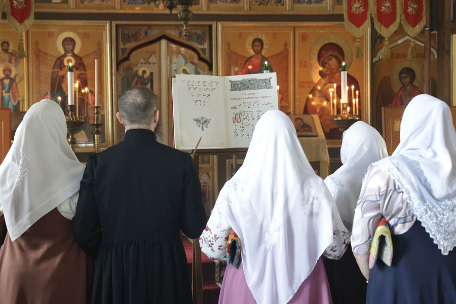 Престольный праздник на приходе Владимирского храма с. Осташово