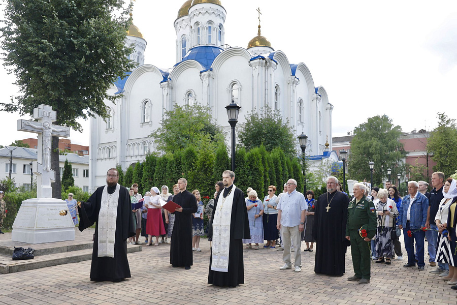 Подвиг ополченцев 1941 года почтили в городском округе Воскресенск