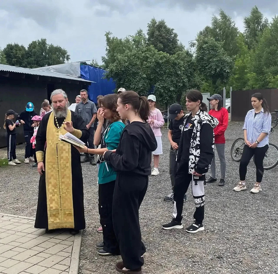 Велопробег в честь Дня семьи, любви и верности в Звенигородском благочинии