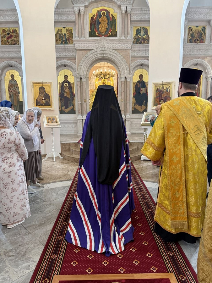 Архиерейское богослужение в Михаило-Архангельском храме г. Краснознамеск