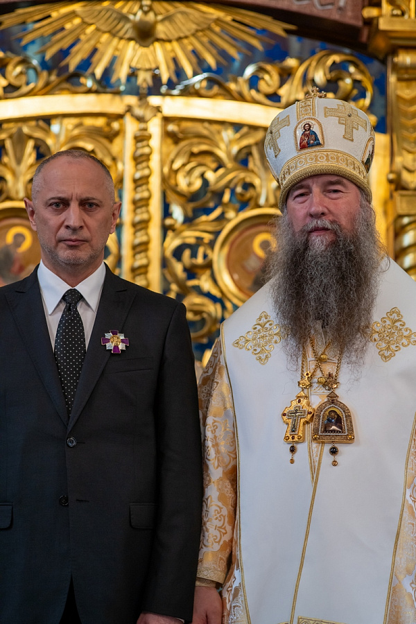 Великое освящение Воскресенского храма в Пушкино