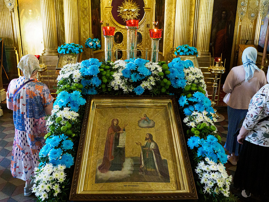 Праздник Боголюбской иконы Божией Матери в Павлино