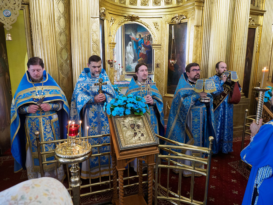 Праздник Боголюбской иконы Божией Матери в Павлино
