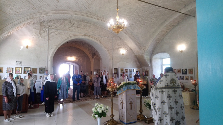 Престольный праздник во Владимирском храме поселка Индустрия г.о. Коломна