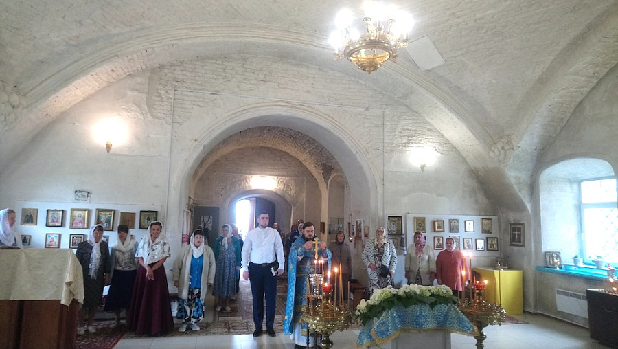 Престольный праздник во Владимирском храме поселка Индустрия г.о. Коломна