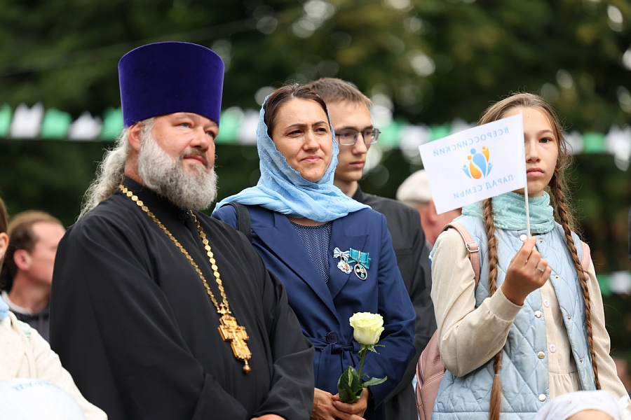 Всероссийский парад семей в Сергиево-Посадской епархии