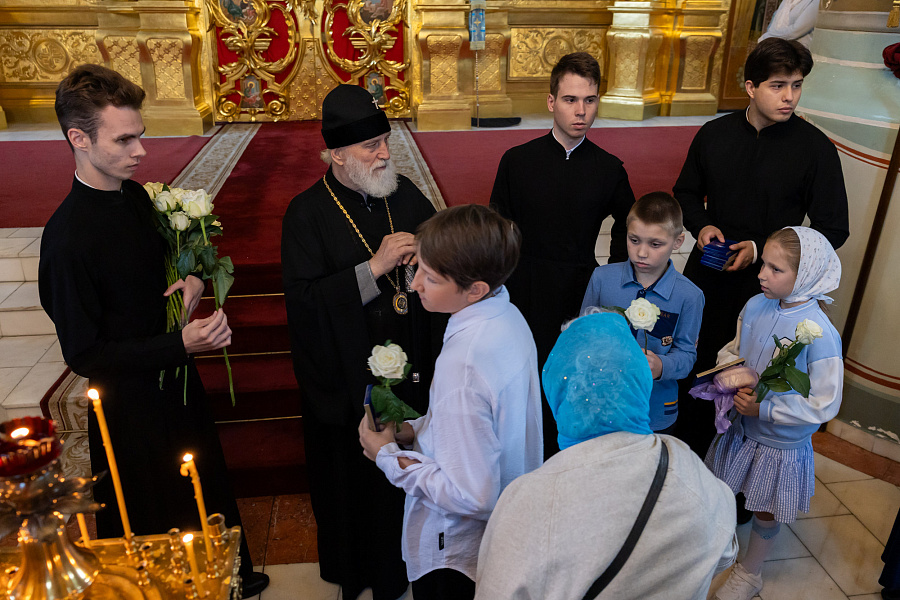 Праздник Тихвинской иконы Божией Матери в Успенском кафедральном соборе города Коломны