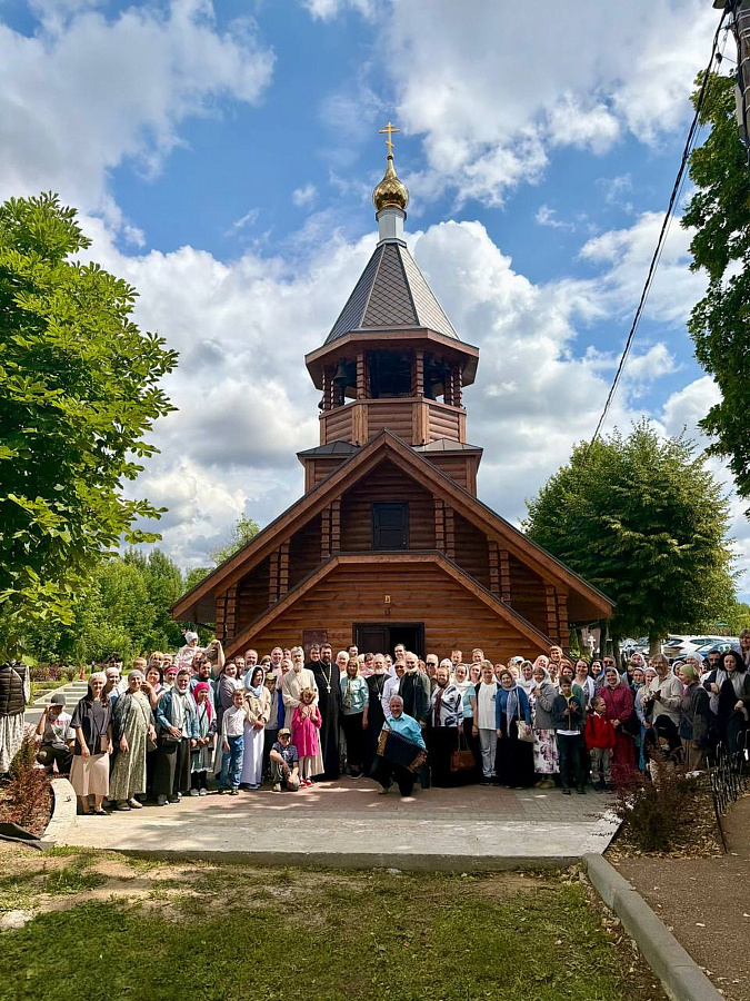 Престольный праздник на приходе Иоанно-Предтеченского храма города Жуковского