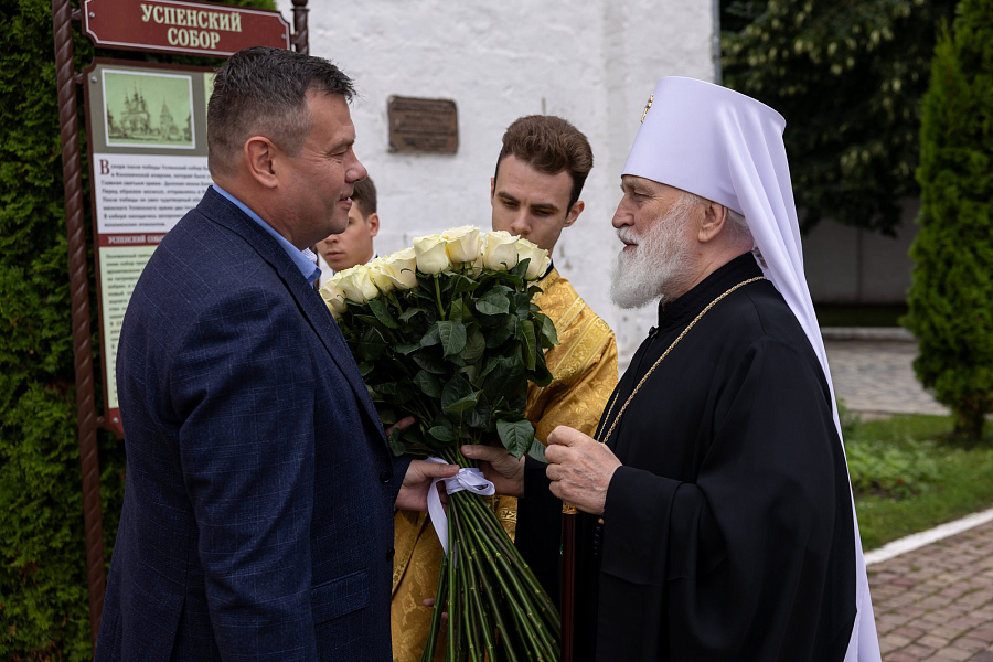 Архиерейское богослужение в день тезоименитства митрополита Крутицкого и Коломенского Павла