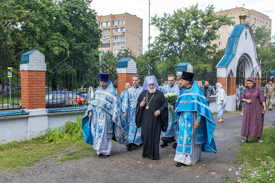 Престольный праздник Казанского храма города Раменское