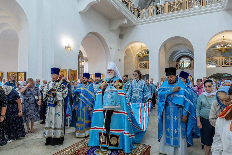 Престольный праздник Казанского храма города Раменское