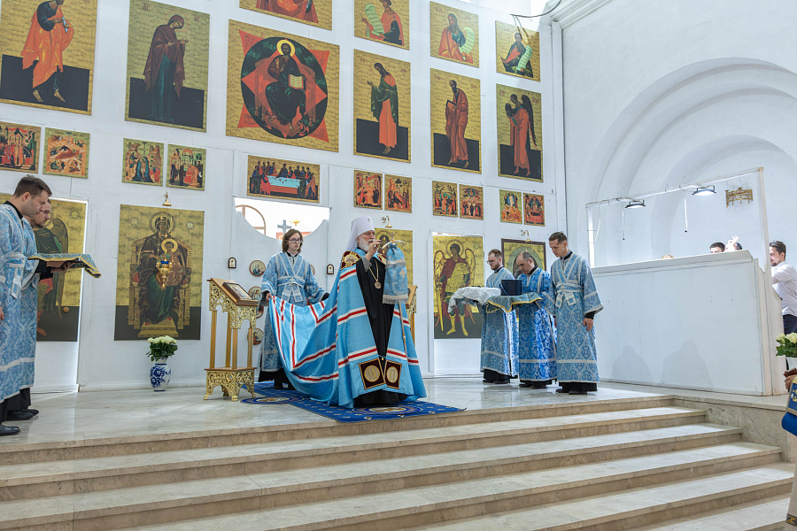 Престольный праздник Казанского храма города Раменское