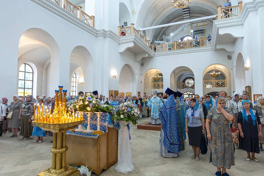 Престольный праздник Казанского храма города Раменское