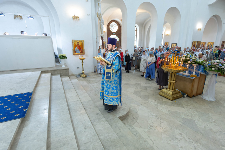Престольный праздник Казанского храма города Раменское