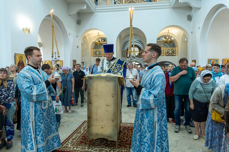 Престольный праздник Казанского храма города Раменское