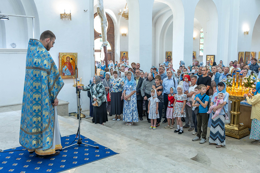 Престольный праздник Казанского храма города Раменское