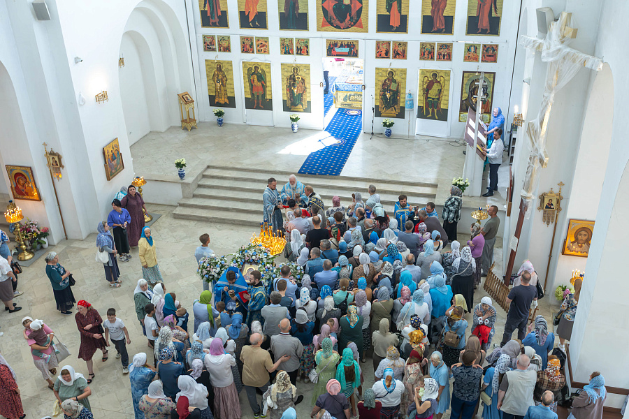 Престольный праздник Казанского храма города Раменское