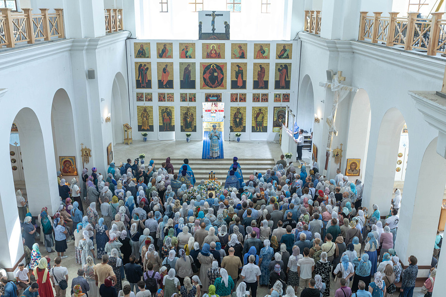 Престольный праздник Казанского храма города Раменское