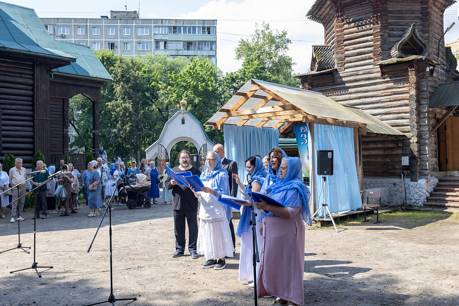 Престольный праздник Казанского храма города Раменское