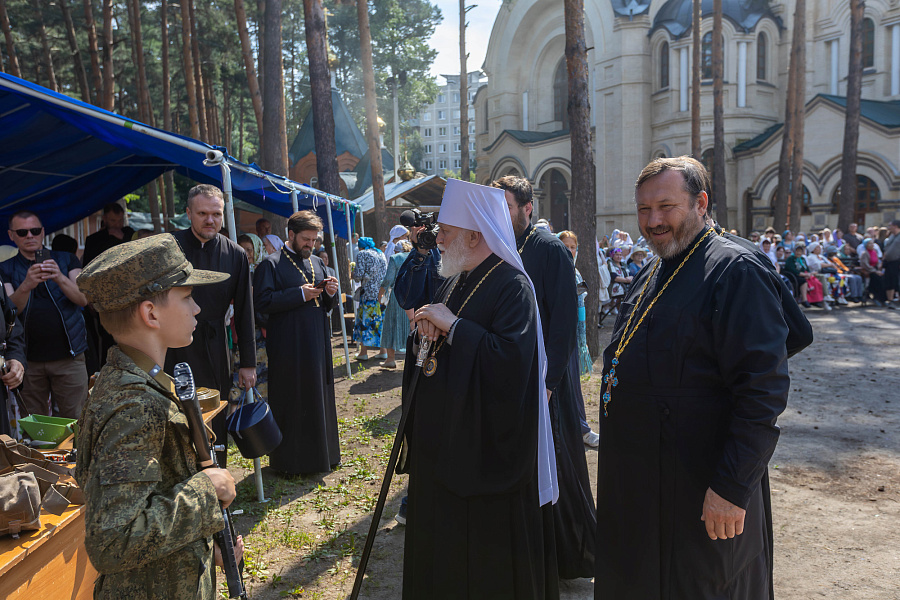 Престольный праздник Казанского храма города Раменское