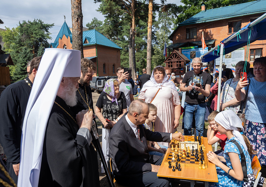 Престольный праздник Казанского храма города Раменское