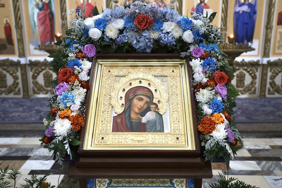 Престольный праздник на приходе Казанского храма с. Ачкасово