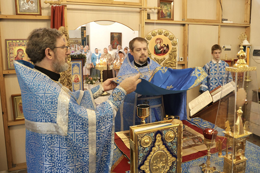Престольный праздник на приходе Казанского храма с. Ачкасово