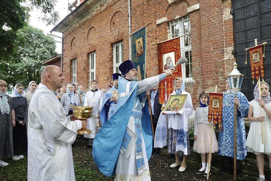 Престольный праздник на приходе Казанского храма с. Ачкасово