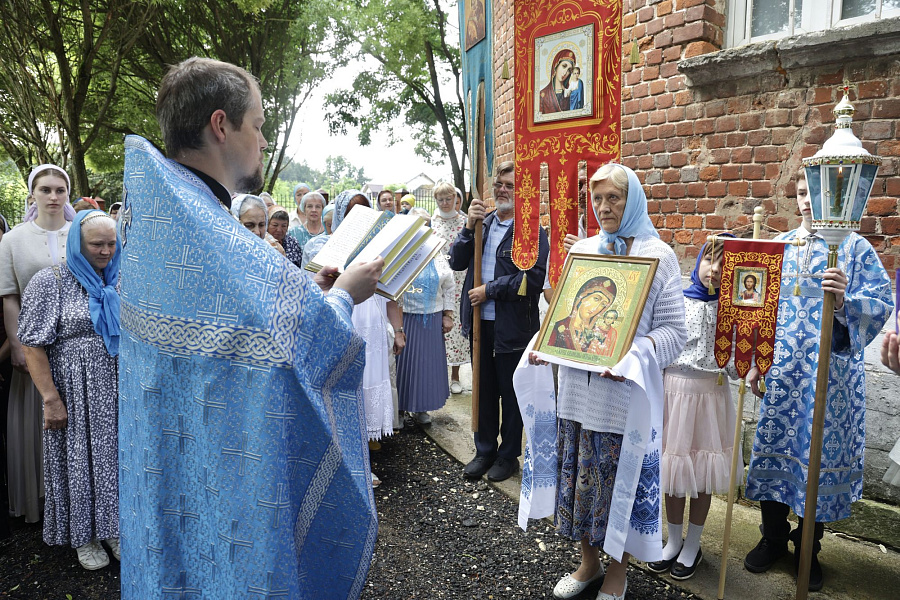 Престольный праздник на приходе Казанского храма с. Ачкасово