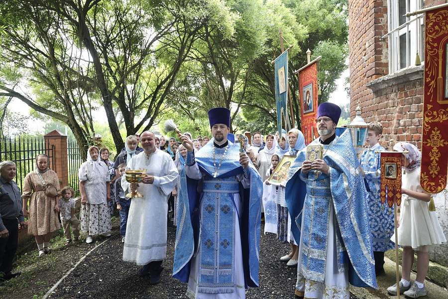 Престольный праздник на приходе Казанского храма с. Ачкасово