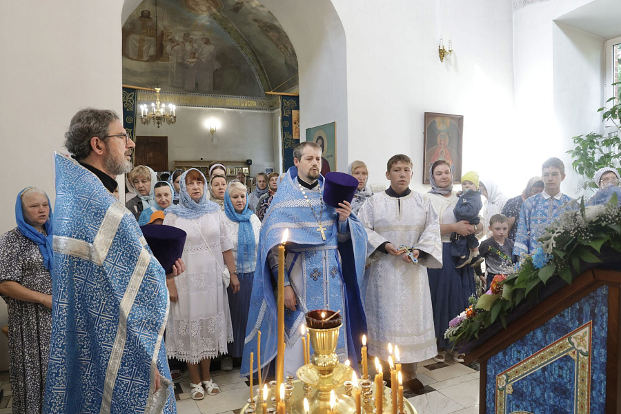 Престольный праздник на приходе Казанского храма с. Ачкасово