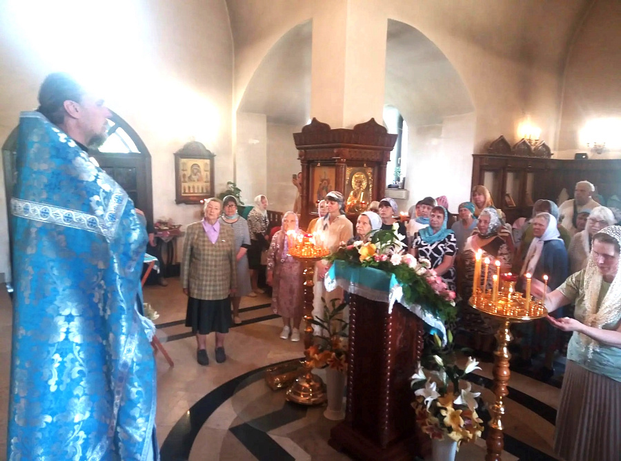 Престольный праздник в Казанском храме поселка Радужный г.о. Коломна