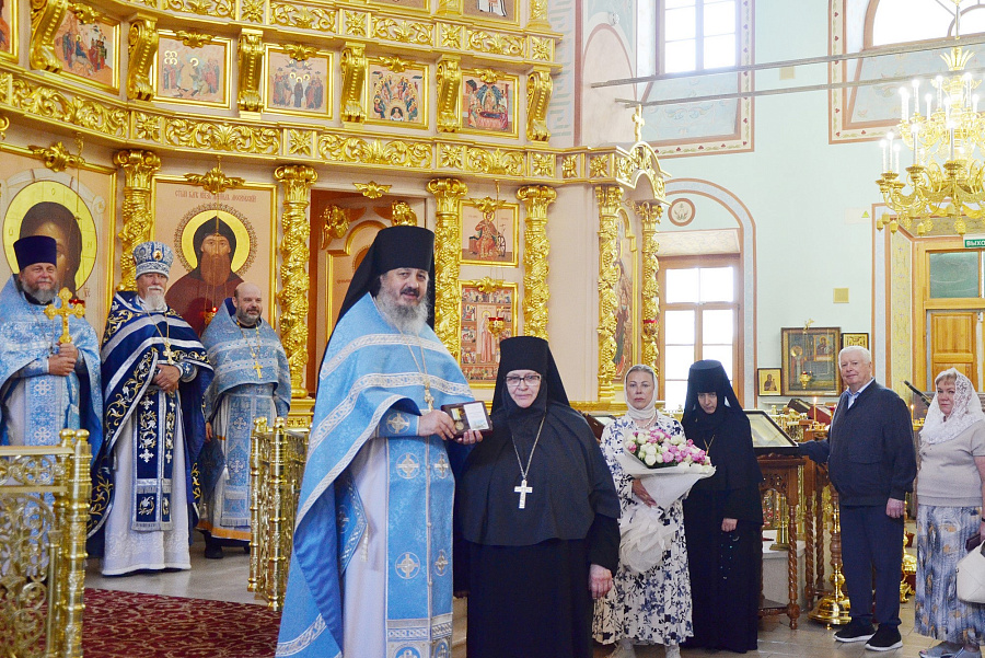 Престольный праздник в Спасо-Влахернском монастыре Сергиево-Посадской епархии