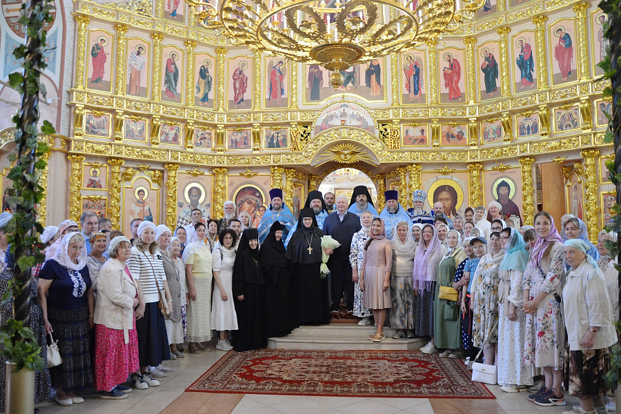 Престольный праздник в Спасо-Влахернском монастыре Сергиево-Посадской епархии