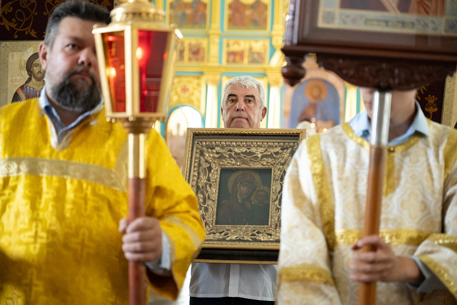 Престольный праздник Казанского храма с. Алпатьево