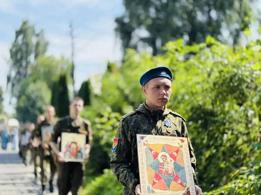 Городской крестный ход в Павловском Посаде