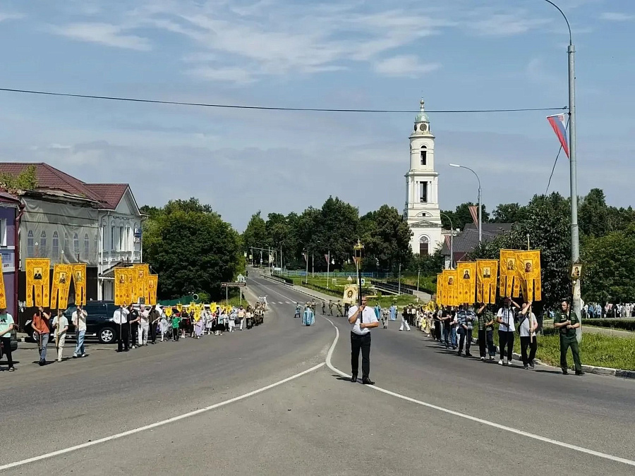 Городской крестный ход в Павловском Посаде