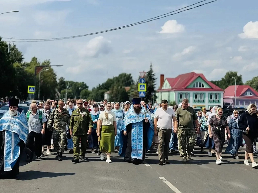 Городской крестный ход в Павловском Посаде